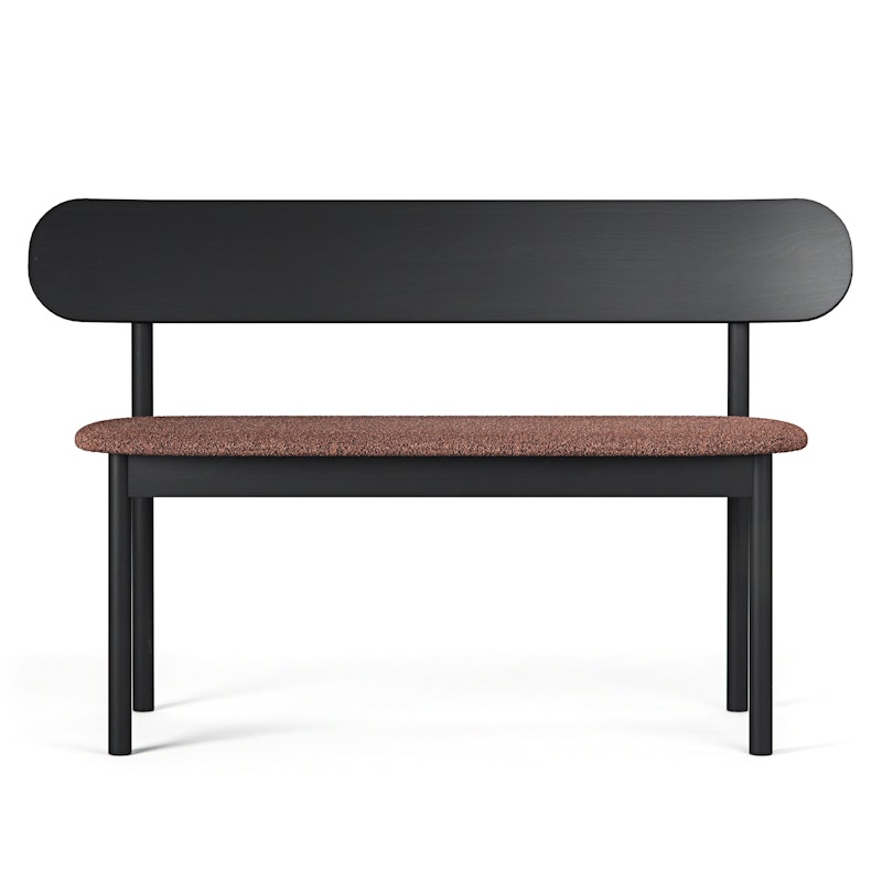 Elephant Bench Black / Rost Boucle