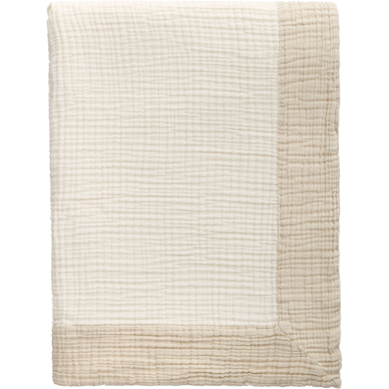 Ella Crincle Bedspread 260x260 cm, Sand