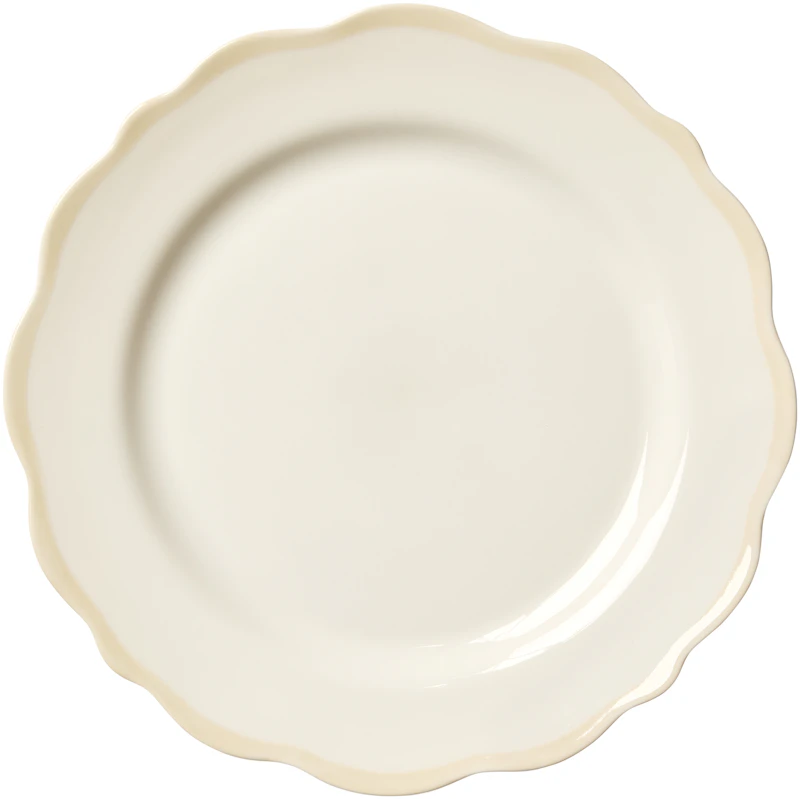 Fleur Side Plate 21 cm, Sand