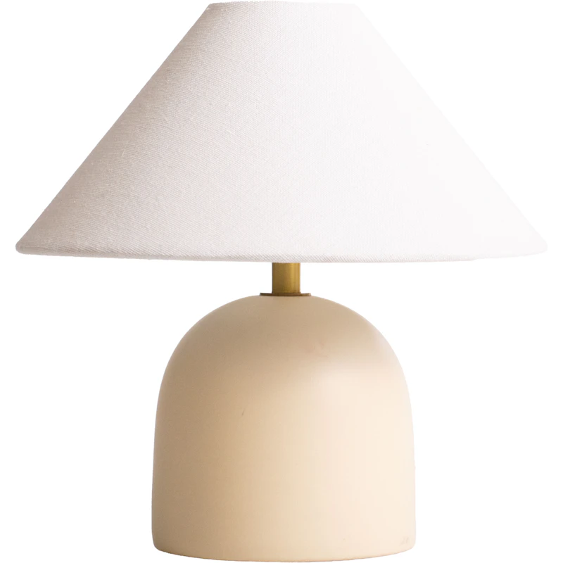 Flora Table Lamp 25 cm, Creme