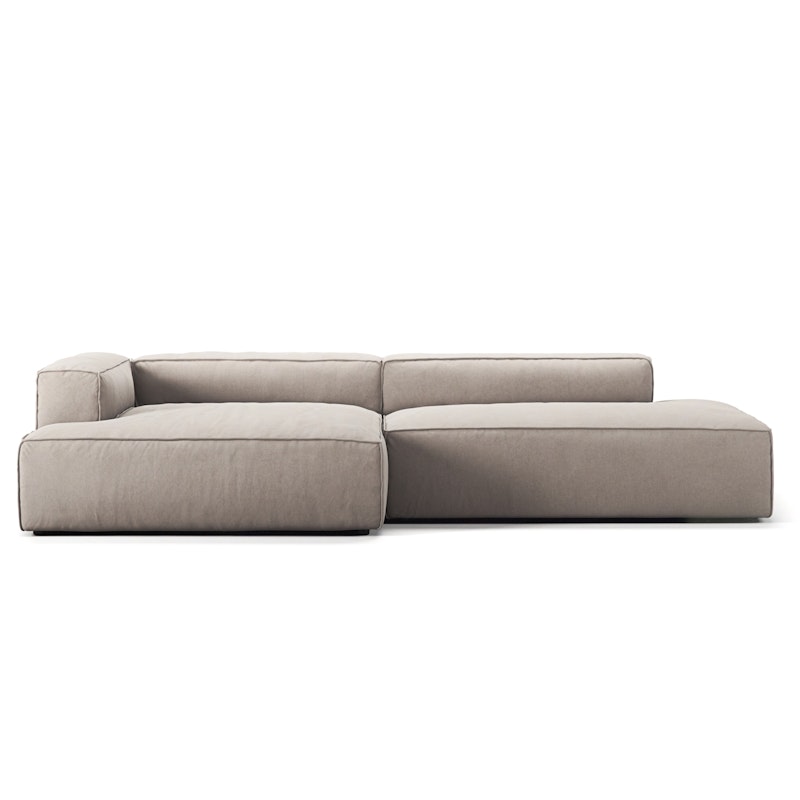 Grand 2.5 Seater Sofa open end Right, Sandshell Beige