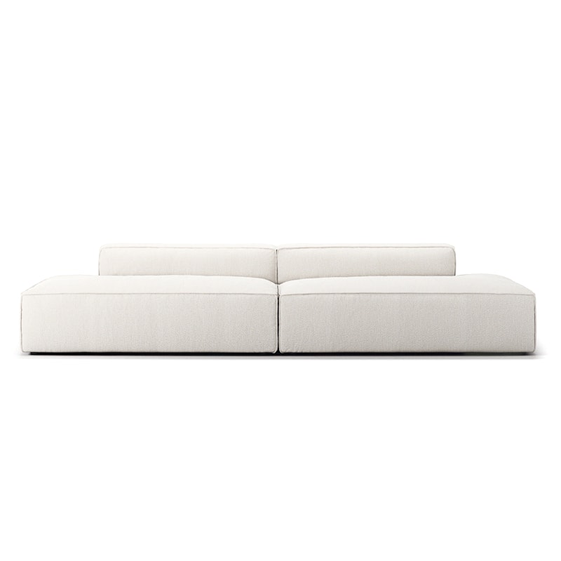 Grand 4 Seater Sofa open ends, Steam White