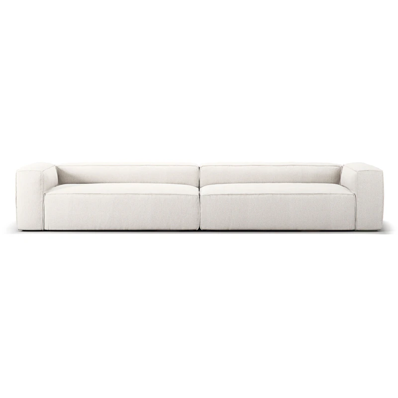 Grand 6-Seater Sofa, Steam White