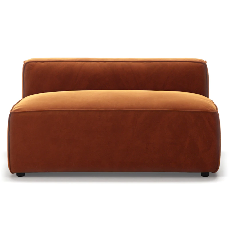 Grand Armchair Velvet, Copper Glow
