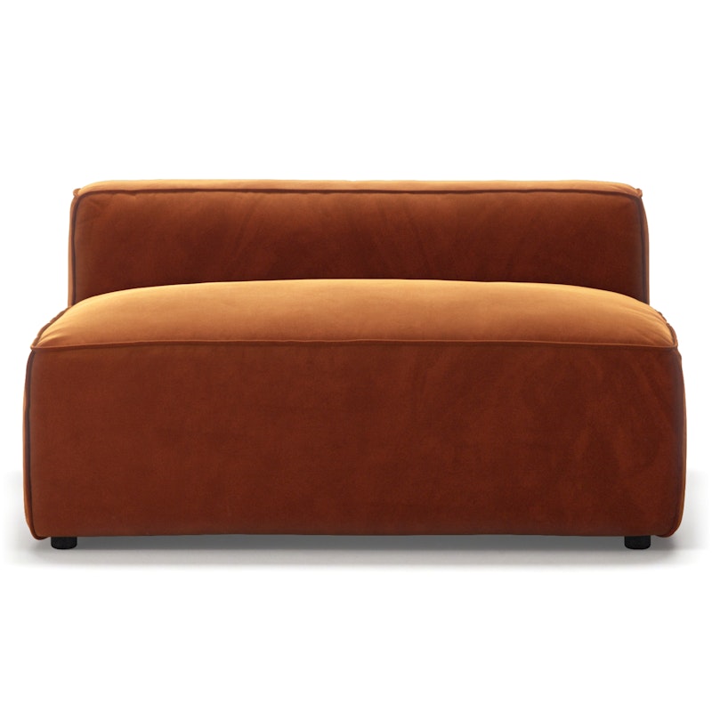 Grand Armchair Velvet, Copper Glow