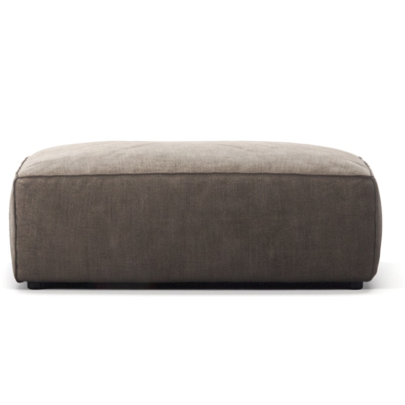 Grand Footstool, Mole Brown