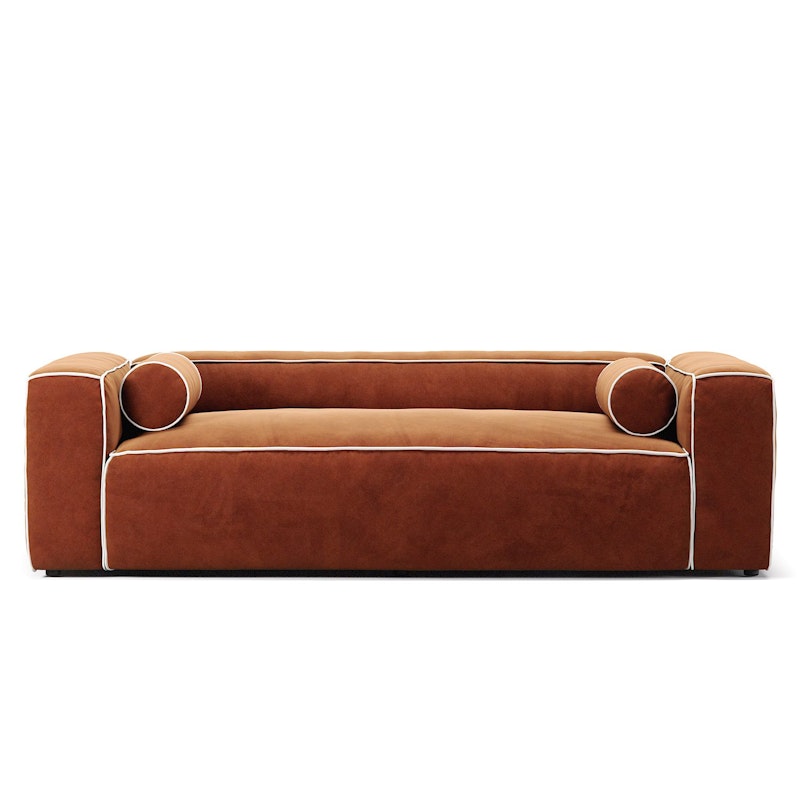 Grand Hue 2-Seater Sofa, Copper Glow / Moon White