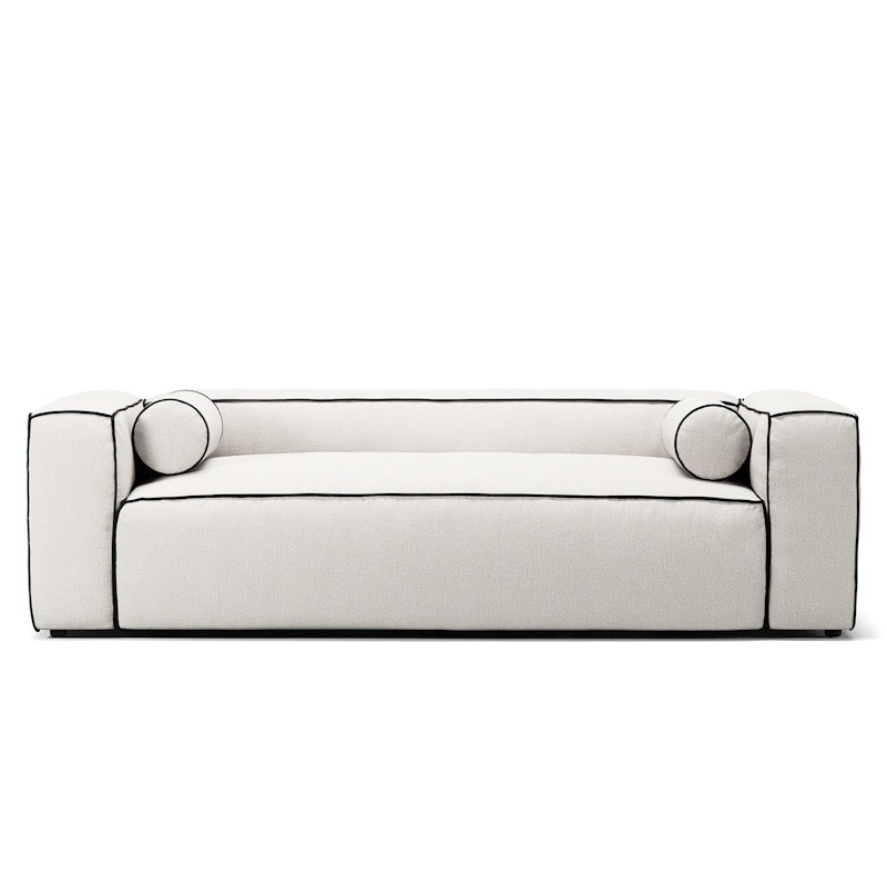 Grand Hue 2-Seater Sofa, Steam White / Mine Graphite