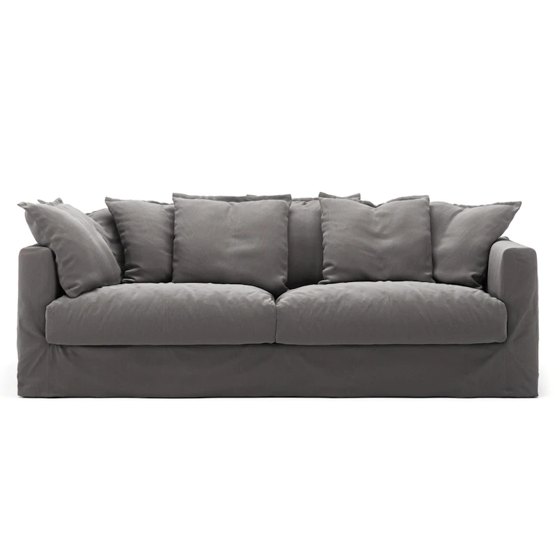 Le Grand Air 3-Seater Sofa Cotton, Grey