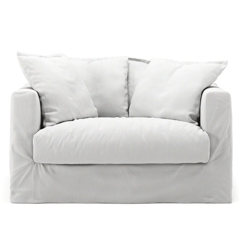 Le Grand Air Love Seat Cotton, White