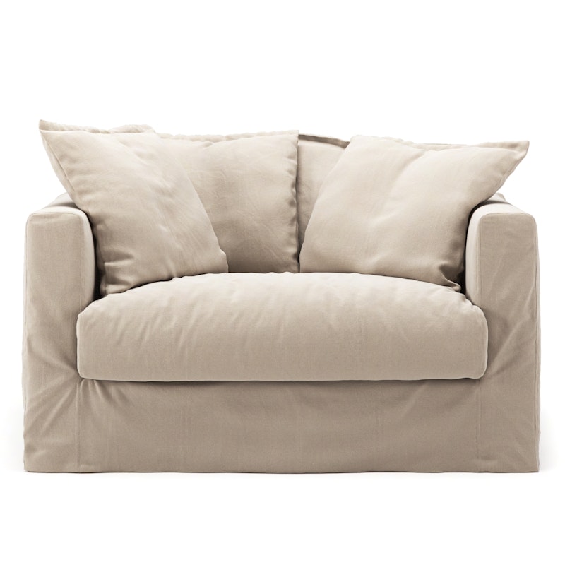 Le Grand Air Love Seat Cotton, Beige