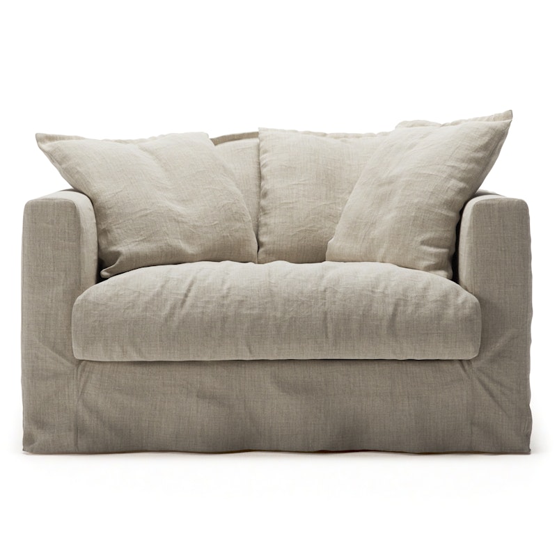 Le Grand Air Love Seat Linen, Natural Blonde