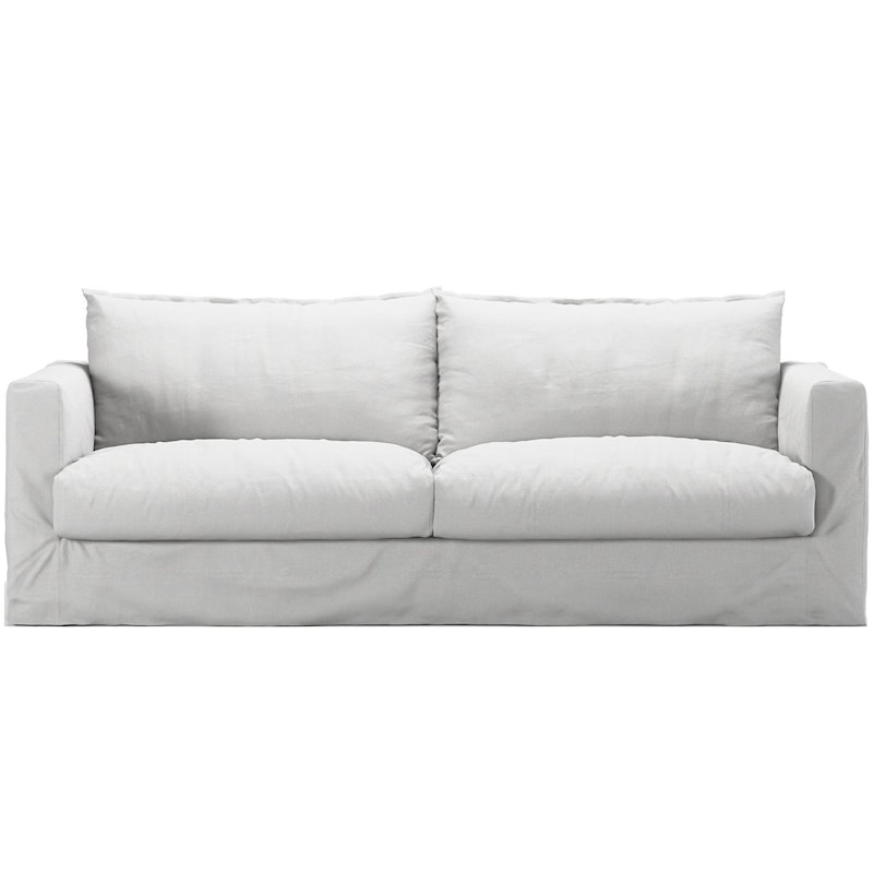 Le Grand Air Nou 3-Seater Sofa Cotton, White