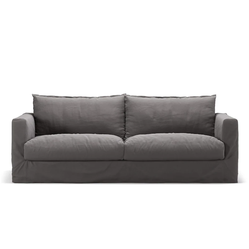 Le Grand Air Nou 3-Seater Sofa Cotton, Grey