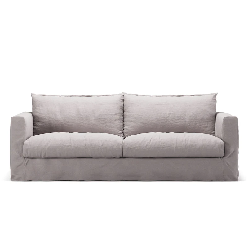 Le grand Air Nou 3-Seater Sofa Linen, Misty Grey
