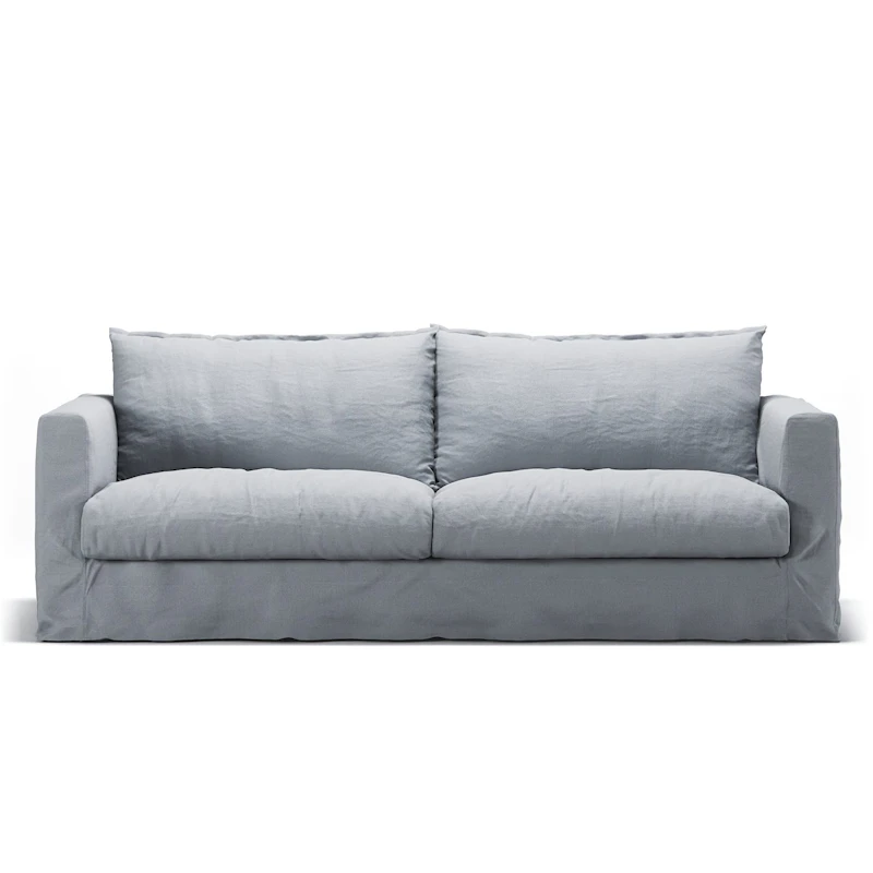 Le grand Air Nou 3-Seater Sofa Linen, Nordic Sky
