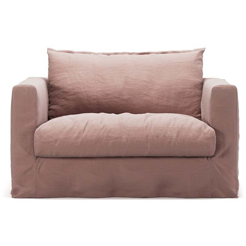 Le Grand Air Nou Love Seat Linen, Tender Blush