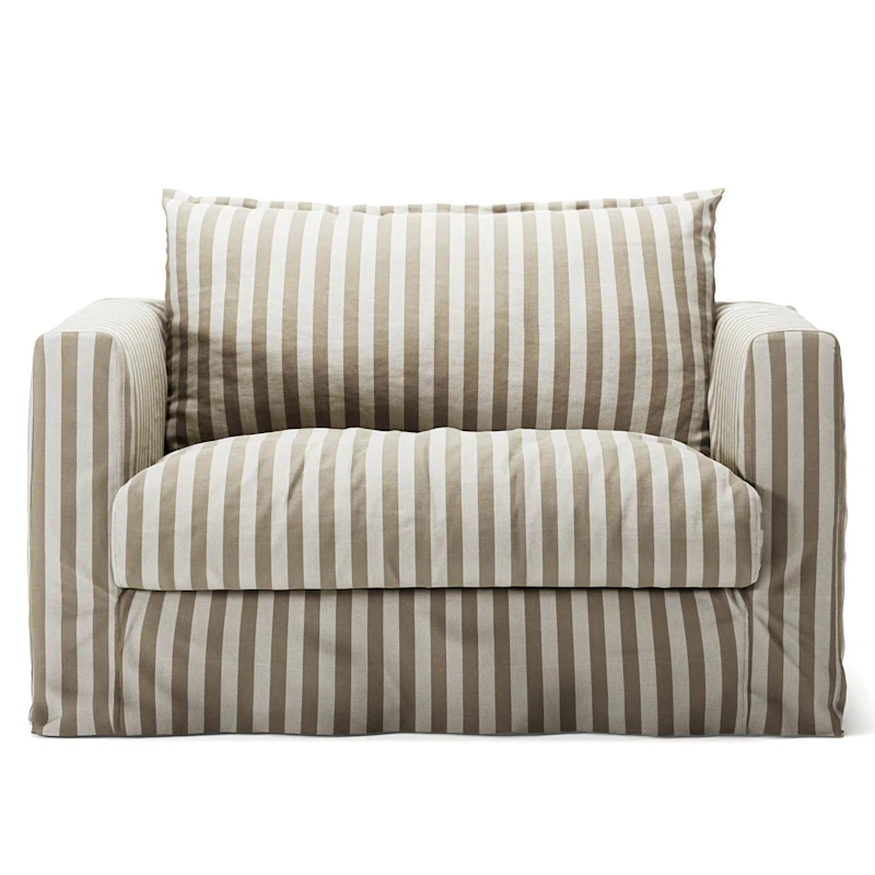 Le Grand Air Nou Love Seat Linen, Gentle Ribbon