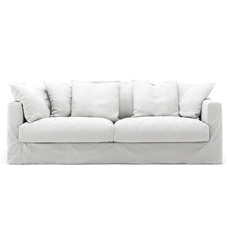 Le Grand Air 3-Seater Sofa Cotton, White