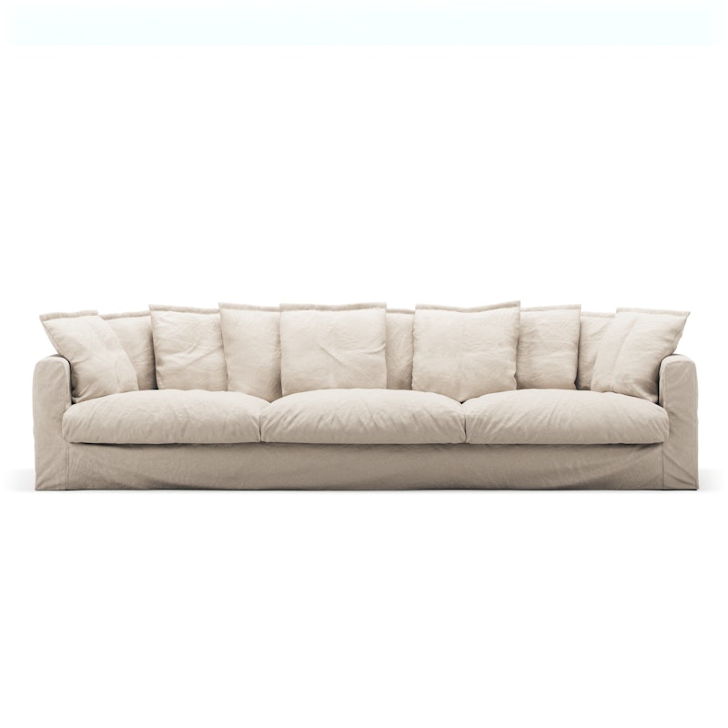 Le Grand Air 5 Seater Sofa Cotton, Beige