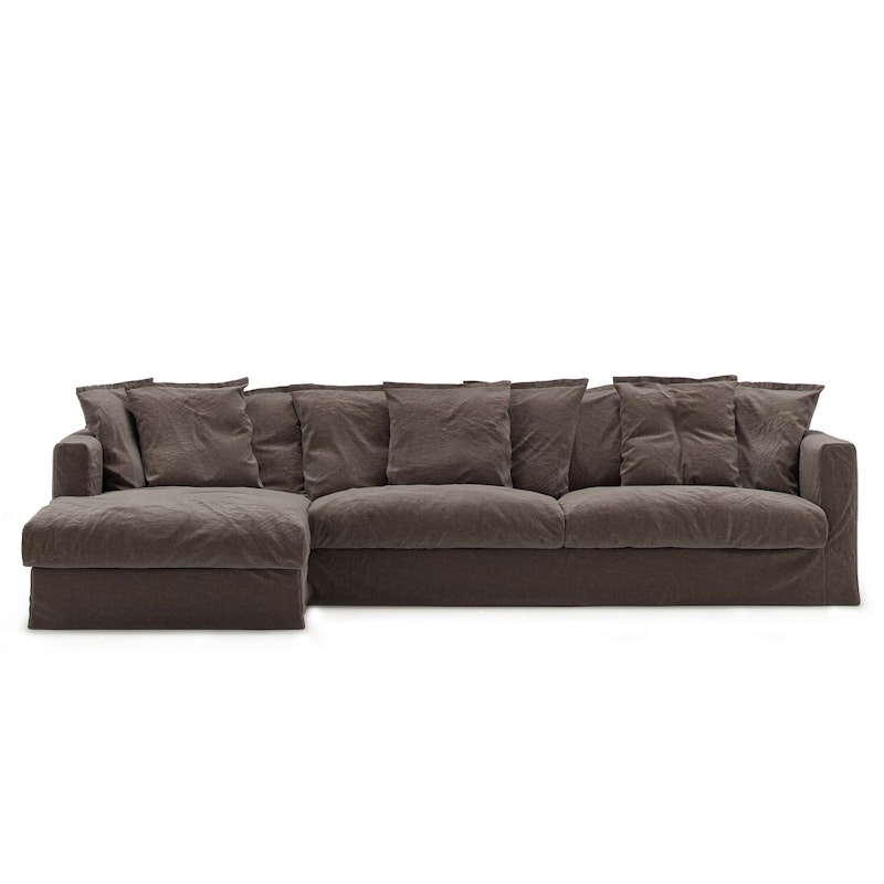 Upholstery For Le Grand Air 3-seater Sofa Linen, Truffle Brown