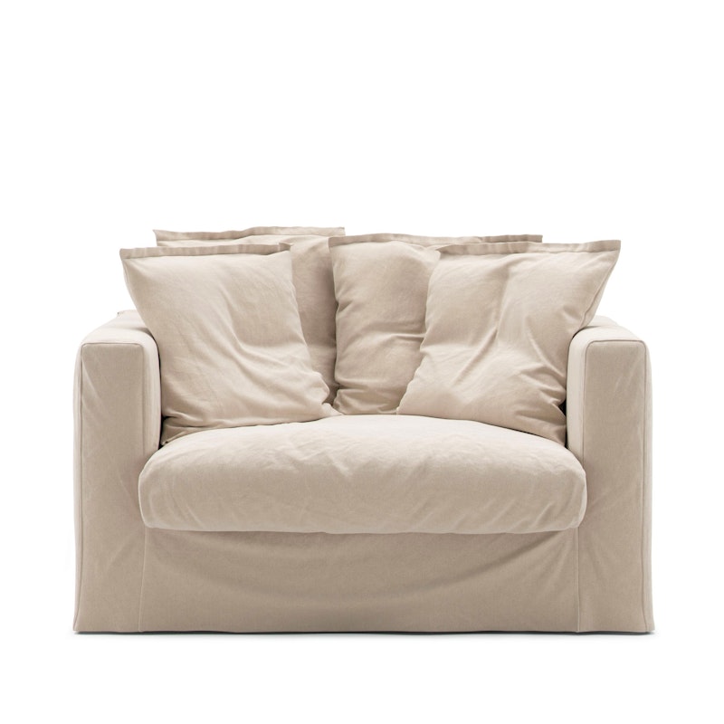 Upholstery For Le Grand Air Love Seat Cotton, Beige
