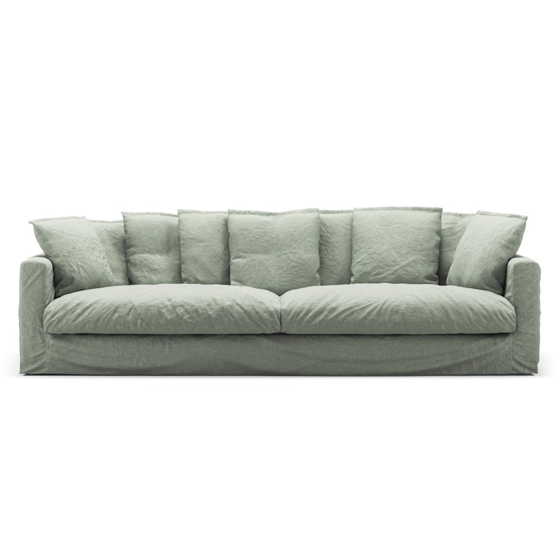 Upholstery For Le Grand Air 4-seater Sofa Linen, Green Pear