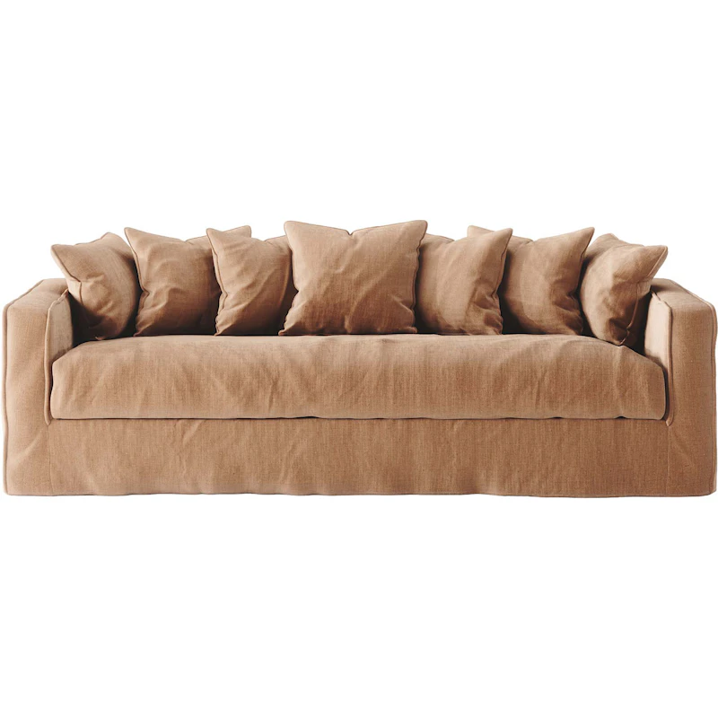 Upholstery For the Loom 3-Seater Sofa Linen, Taupe