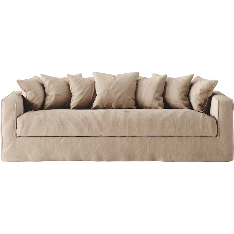 Loom 3-Seater Sofa Linen, Beige
