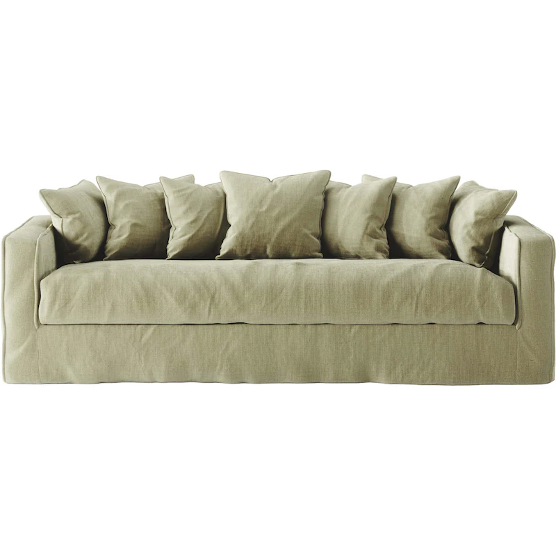Loom 3-Seater Sofa Linen, Moss