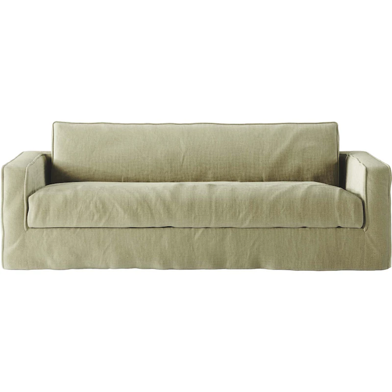 Loom Nest 3-Seater Sofa Linen, Moss