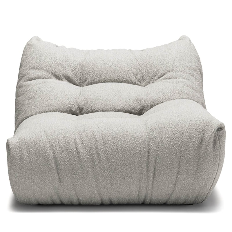 MONO Modular Sofa Right, Steam White