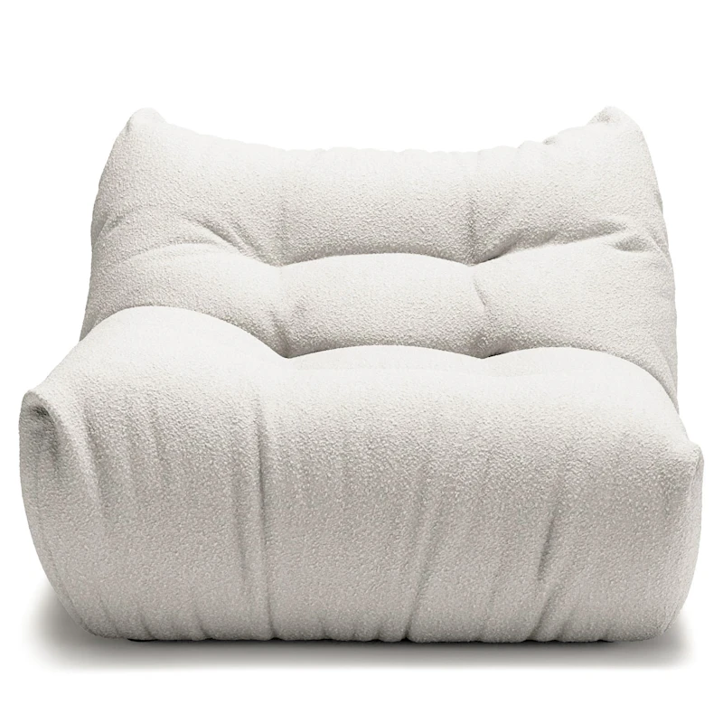 MONO Modular Sofa Left, Steam White