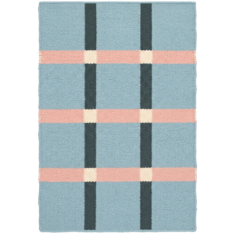 Mosaic Doormat 60x90 cm, Blue