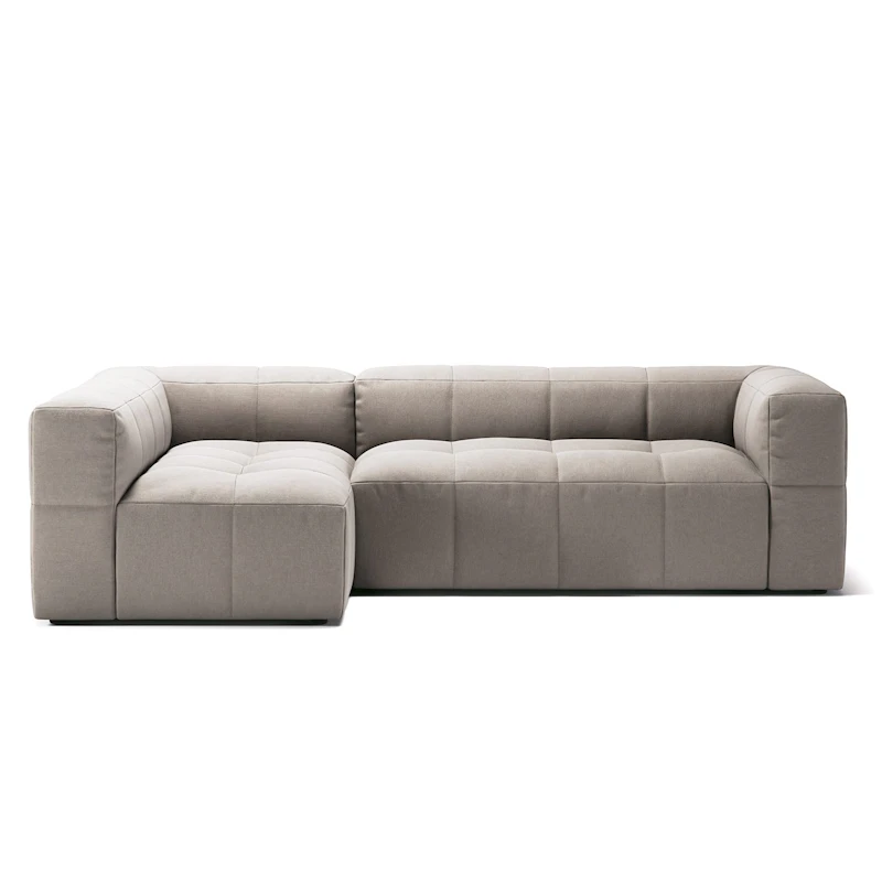 Mure 3-Seater Sofa With Divan Left, Sandshell Beige