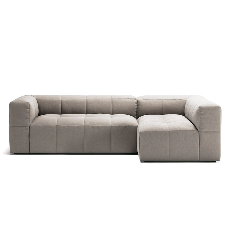Mure 3-Seater Sofa With Divan Right, Sandshell Beige