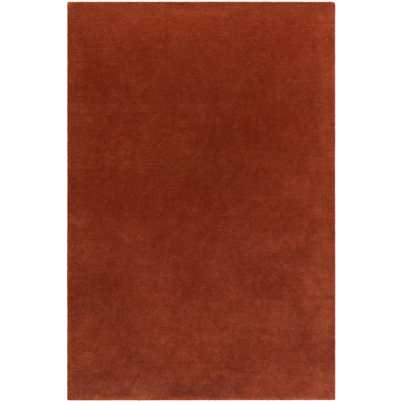 Nordic Plain Wool Rug 300x400 cm, Brick