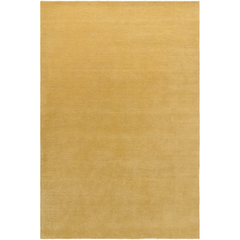 Nordic Plain Wool Rug 300x400 cm, Gold