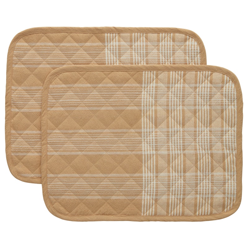 Rita Placemat 35x45 cm 2-pack, Beige