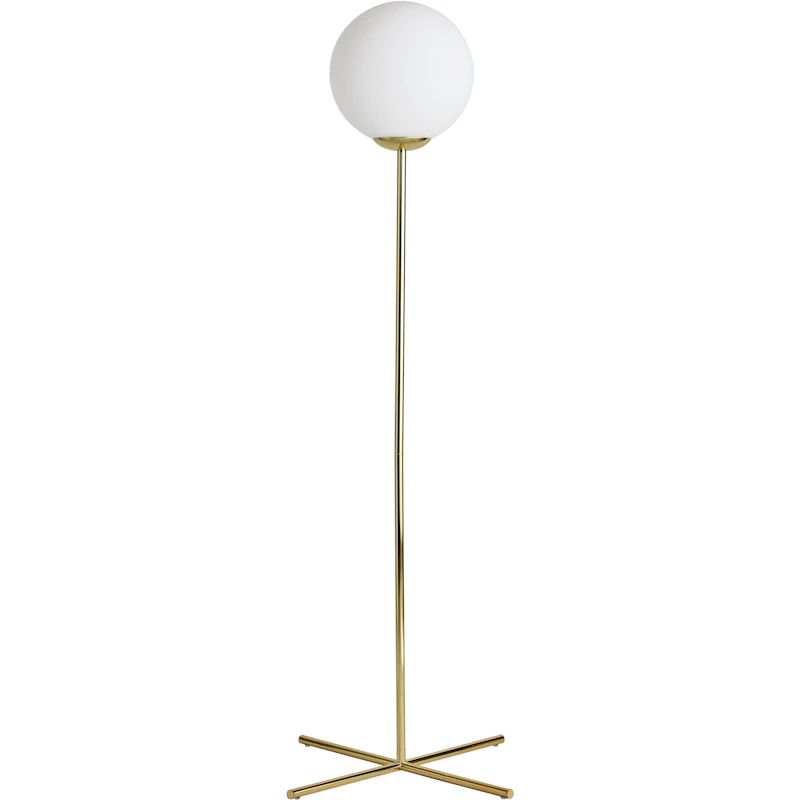 Runa Floor Lamp, Brass
