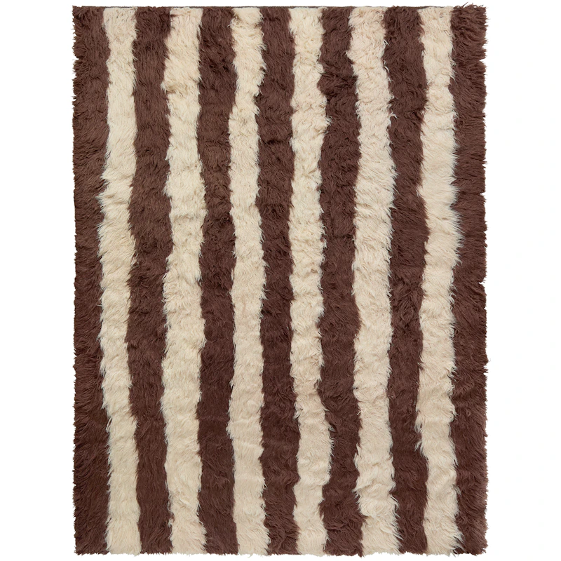 Shaggy Stripe Pile Rug, 250x350 cm
