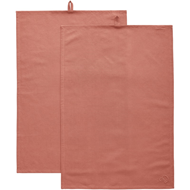 Sienna Kitchen Towel 50x70 cm 2-pack, Pink