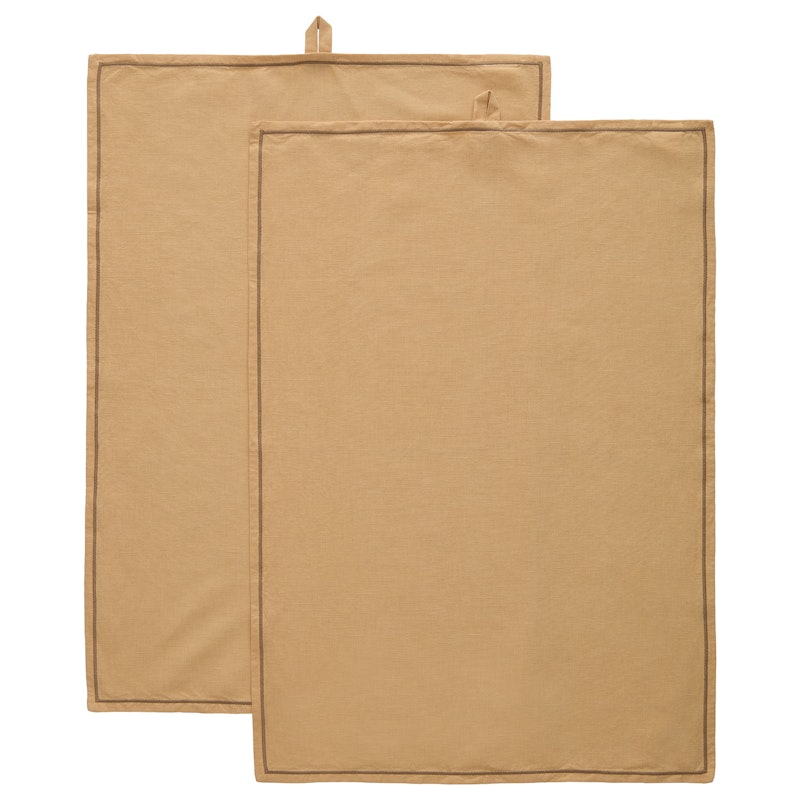 Sienna Kitchen Towel 50x70 cm 2-pack, Beige