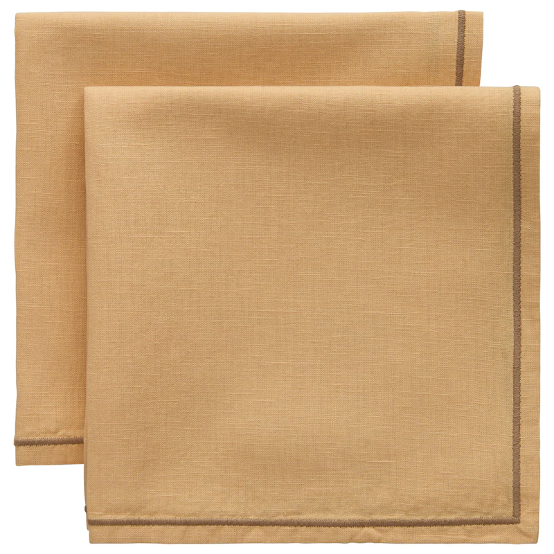 Sienna Napkin 45x45 cm 2-pack, Beige