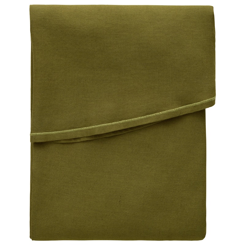 Sienna Tablecloth Round 160 cm, Olive
