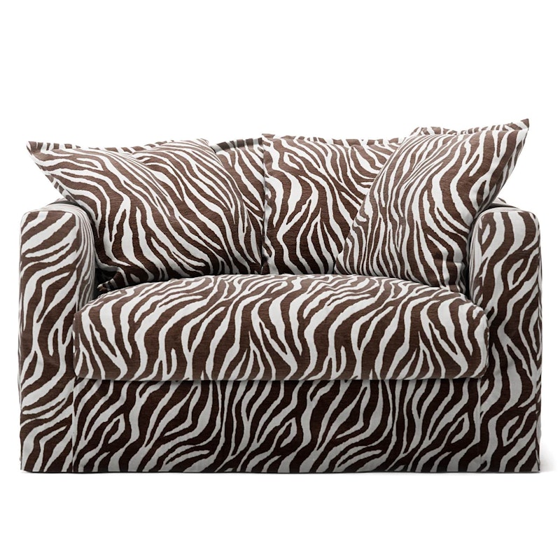 Upholstery For Le Grand Air Love Seat Linen, Zebra