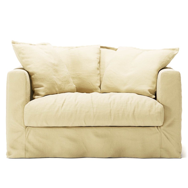 Upholstery For Le Grand Air Love Seat Linen, Morning Glow