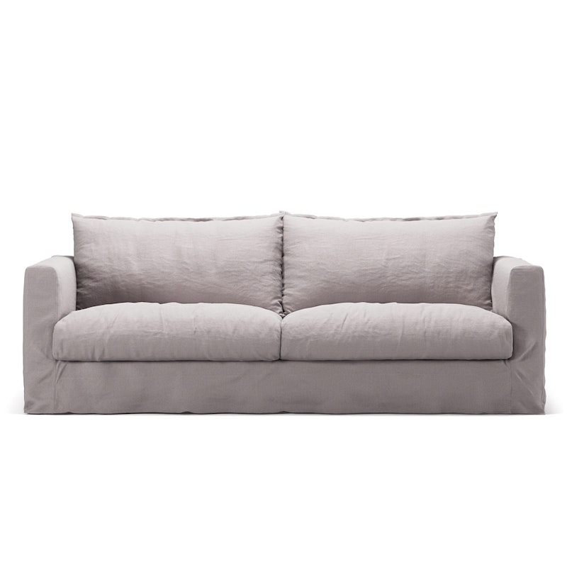 Upholstery For Le Grand Air Nou 3-seater Sofa Linen, Misty Grey