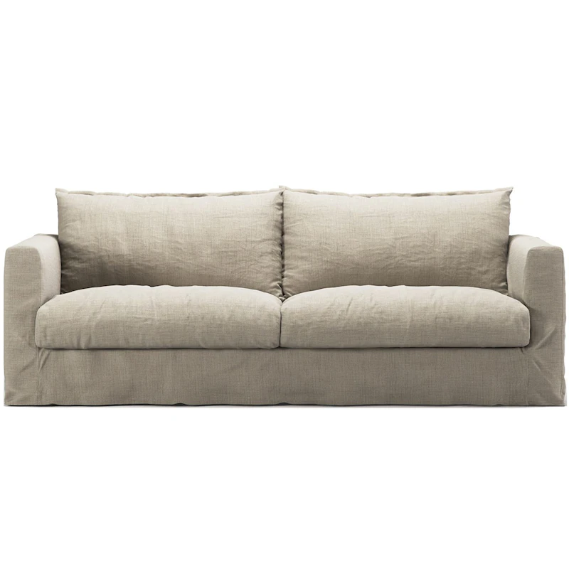 Upholstery For Le Grand Air Nou 3-seater Sofa Linen, Natural Blonde