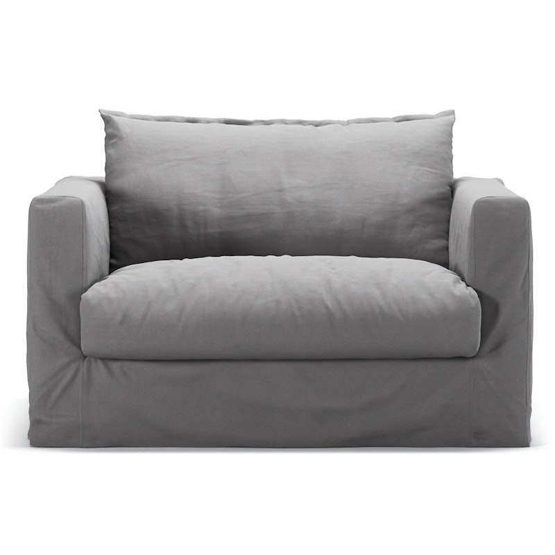 Upholstery For Le Grand Air Nou Love Seat Cotton, Light Grey